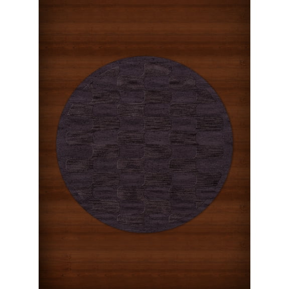 Dalyn Dover Area Rug DV9 Dv9 Grape Ice Grid Waves 12' x 12' Round