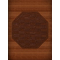 Dalyn Dover Area Rug DV9 Dv9 Paprika Grid Waves 10' x 10' Octagon