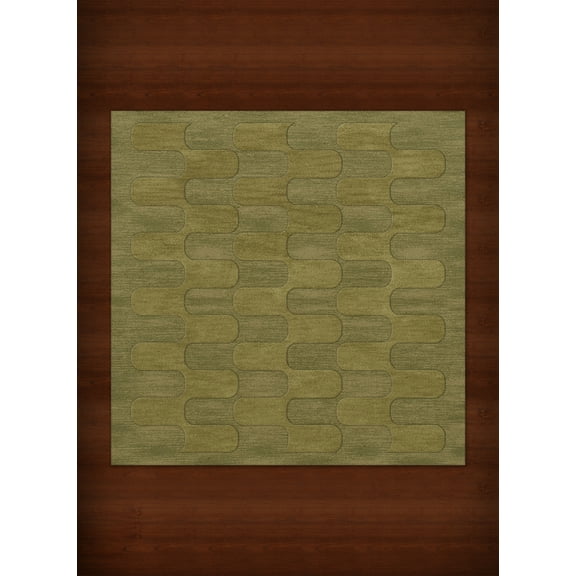 Dalyn Dover Area Rug DV9 Dv9 Pear Grid Waves 10' x 10' Square