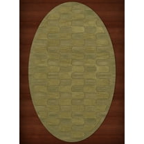 Dalyn Dover Area Rug DV9 Dv9 Pear Grid Waves 3' x 5' Oval