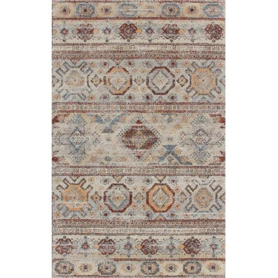 Dalyn Fresca Area Rug FC1 Fc1 Putty Putty Rows Diamonds 9' 6" x 13' 2" Rectangle