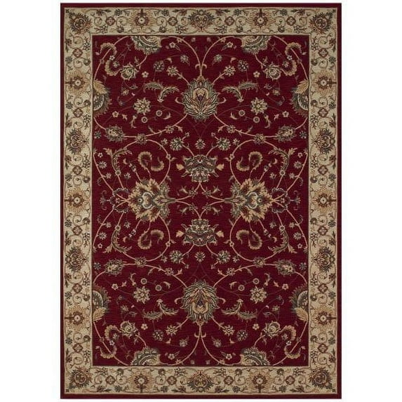 Dalyn Fresca Area Rug FC11 Fc11 Chocolate Chocolate Curves Bulbs 3' 3" x 5' 3" Rectangle
