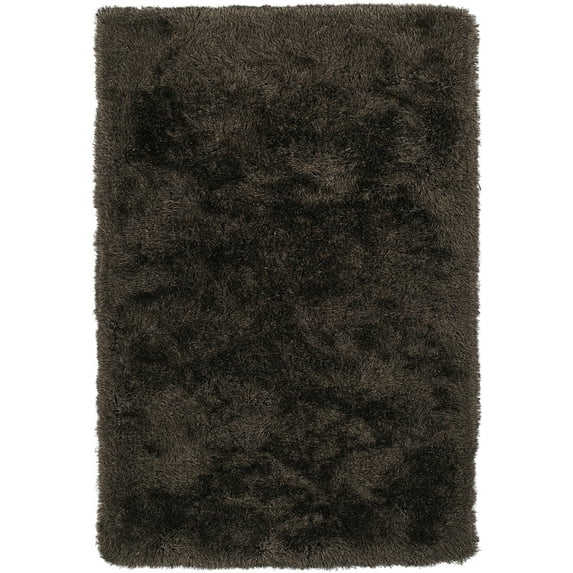 Dalyn Impact Area Rug IA100 Ia100 Chocolate Chocolate Shag Plush Floor Decor Abstract Carpet