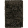 thumbnail image 1 of Dalyn Impact Area Rug IA100 Ia100 Chocolate Chocolate Shag Plush Floor Decor Abstract Carpet, 1 of 3