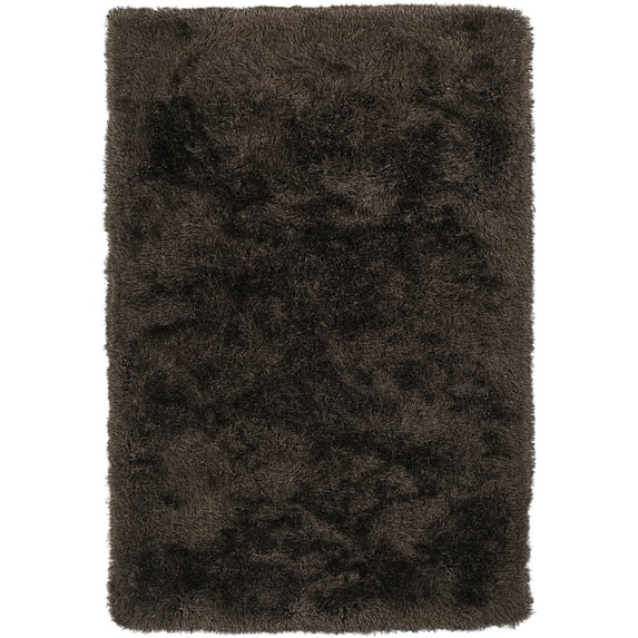 Dalyn Impact Area Rug IA100 Ia100 Chocolate Chocolate Shag Plush Floor Decor Abstract Carpet