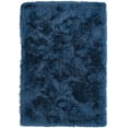 thumbnail image 1 of Dalyn Impact Area Rug IA100 Ia100 Navy Navy Shag Plush Floor Decor Modern Carpet, 1 of 3