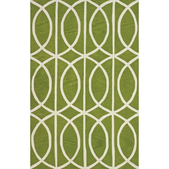 Dalyn Infinity Area Rug IF5CL Clover Infinity Circles 8' x 10' Rectangle