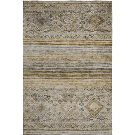 Dalyn Karaj Area Rug KJ4-Brown KJ4BR5X8 Brown, 5' x 7'6"