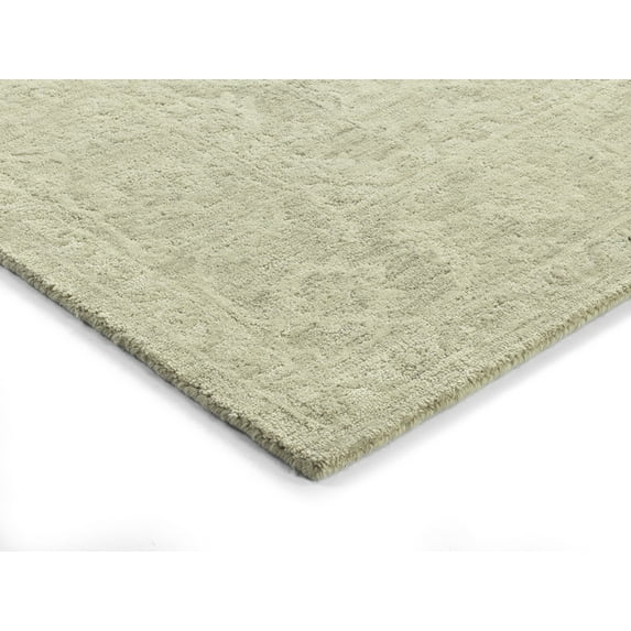 Dalyn Korba Area Rug KB4 Kb4 Linen Linen Heriz Scrolls 5' x 7' 6" Rectangle