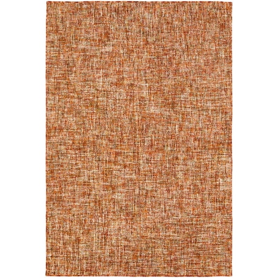 Dalyn Mateo Area Rug ME1 Me1 Paprika Paprika Striped Casual 3' 6" x 5' 6" Rectangle
