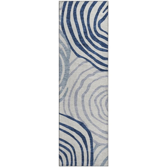 Dalyn Neo Area Rug NO10-Blue NO10BU2X8 Blue, 2'3" x 7'6"