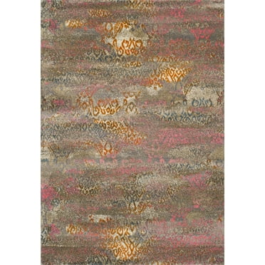 Dalyn Rossini Area Rug RS5501 Rs5501 Multi Multi Faded Distressed 5' 3" x 7' 7" Rectangle