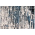 thumbnail image 1 of Addison Rugs Dayton 1'8" x 2'6" Watercolor Fabric Accent Rug in Silver Blue, 1 of 7