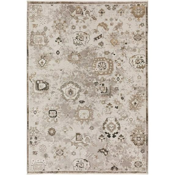 Antalya AY5 Gray Transitional Rug 7' 10" X 10'