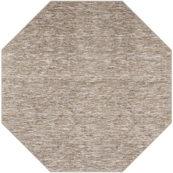 Dalyn Rug Company & Addison Rugs Arcata AC1 Mocha 8' x 8' Octagon Rug