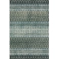 thumbnail image 1 of Dalyn Brisbane Area Rug BR1 Br1 Mineral Blue Mineral Blue Rows Lines 5' x 7' 6" Rectangle, 1 of 2
