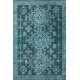 thumbnail image 1 of Dalyn Brisbane Area Rug BR2 Br2 Navy Navy Diamonds Scrolls 8' x 8' Round, 1 of 5