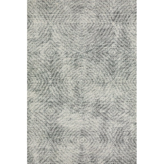 Dalyn Brisbane Area Rug BR3 Br3 Metal Metal Curves Repeated 3' x 5' Rectangle