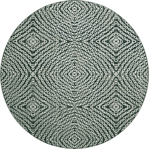 Dalyn Rug Company & Addison Rugs Brisbane BR3 Midnight 8' x 8' Round Rug