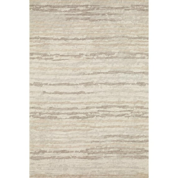 Dalyn Brisbane Area Rug BR4 Br4 Linen Linen Lines Banded 3' x 5' Rectangle