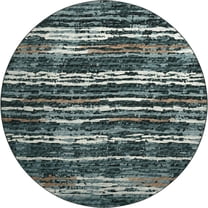 Dalyn Rug Company & Addison Rugs Brisbane BR4 Midnight 8' x 8' Round Rug