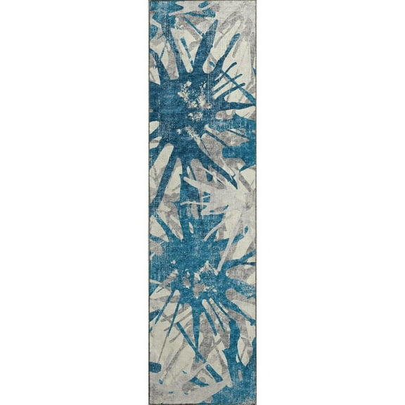 Dalyn Rug Company & Addison Rugs Brisbane BR6 Cobalt 2'3" x 7'6" Runner Rug