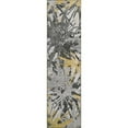 thumbnail image 1 of Dalyn Brisbane Area Rug BR6 Br6 Gold Gold Thicket Leaves 2' 3" x 7' 6" Rectangle, 1 of 5