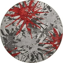 Dalyn Rug Company & Addison Rugs Brisbane BR6 Scarlet 8' x 8' Round Rug