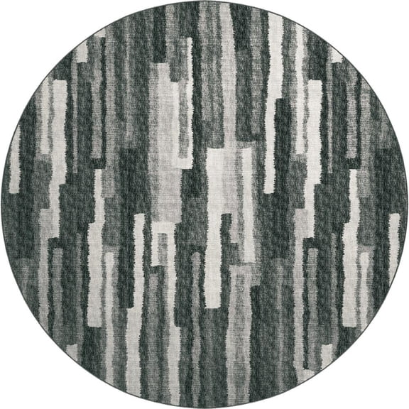 Dalyn Rug Company & Addison Rugs Brisbane BR7 Midnight 8' x 8' Round Rug