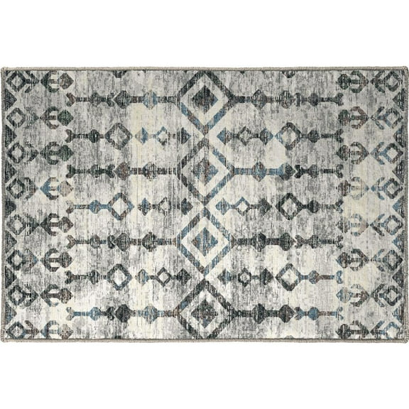 Dalyn Rug Company & Addison Rugs Brisbane BR8 Silver 1'8" x 2'6" Rug