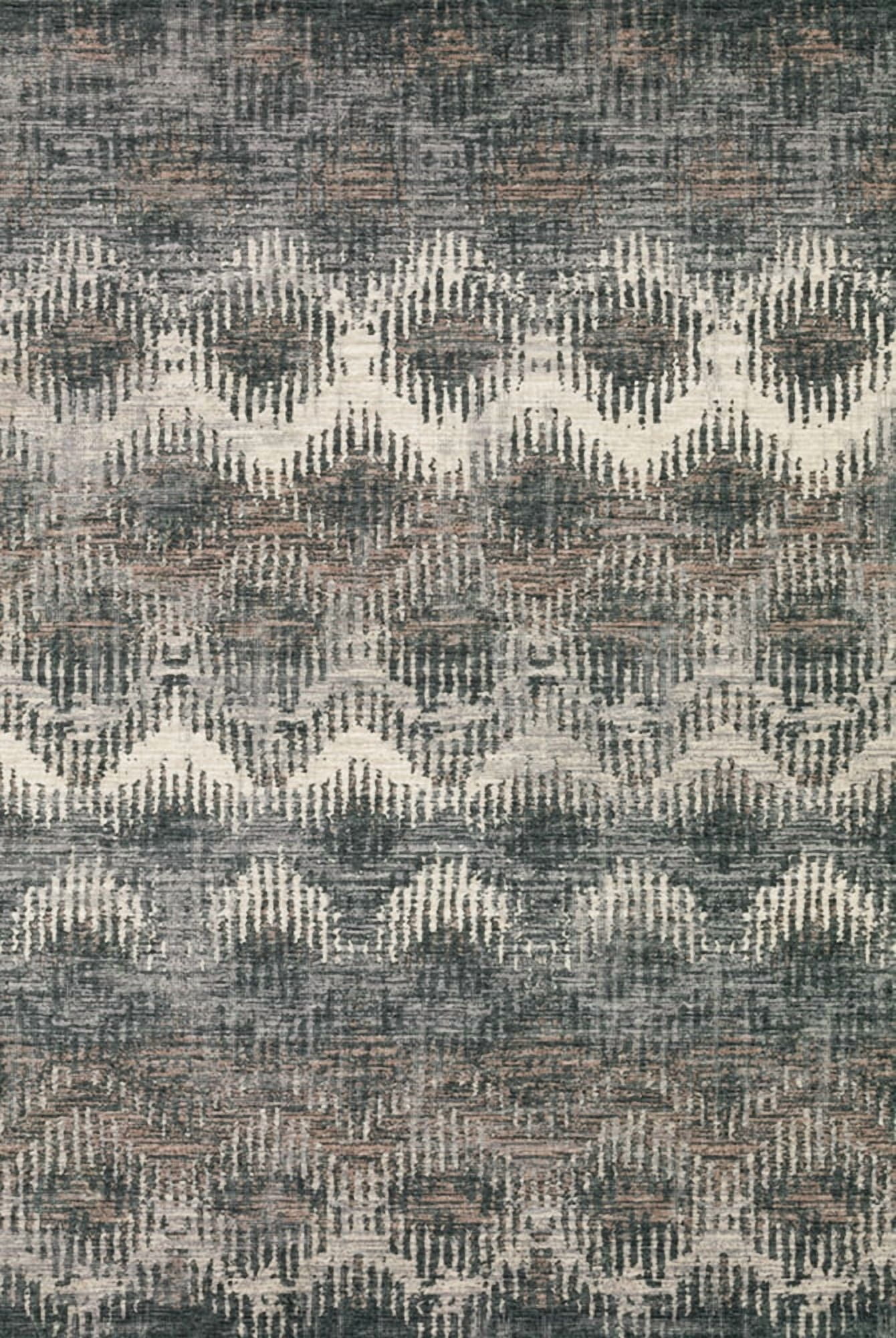Dalyn Brisbane Area Rug BR9 Br9 Midnight Midnight Angled Diagonal 8' x ...