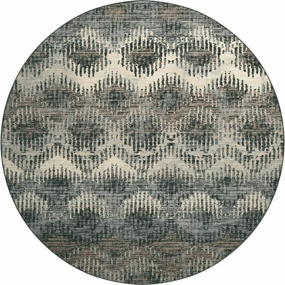 Dalyn Rug Company & Addison Rugs Brisbane BR9 Midnight 8' x 8' Round Rug