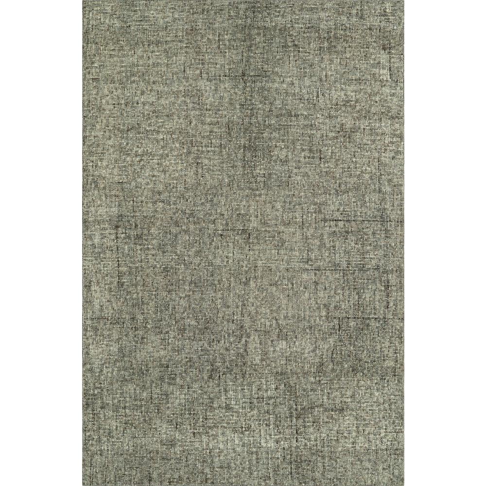 Fog Gray Hand-Tufted Wool 5' x 7' Area Rug