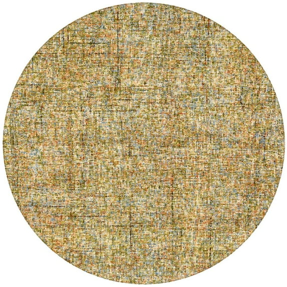 Calisa CS5 Green Casual Rug 4' X 4'
