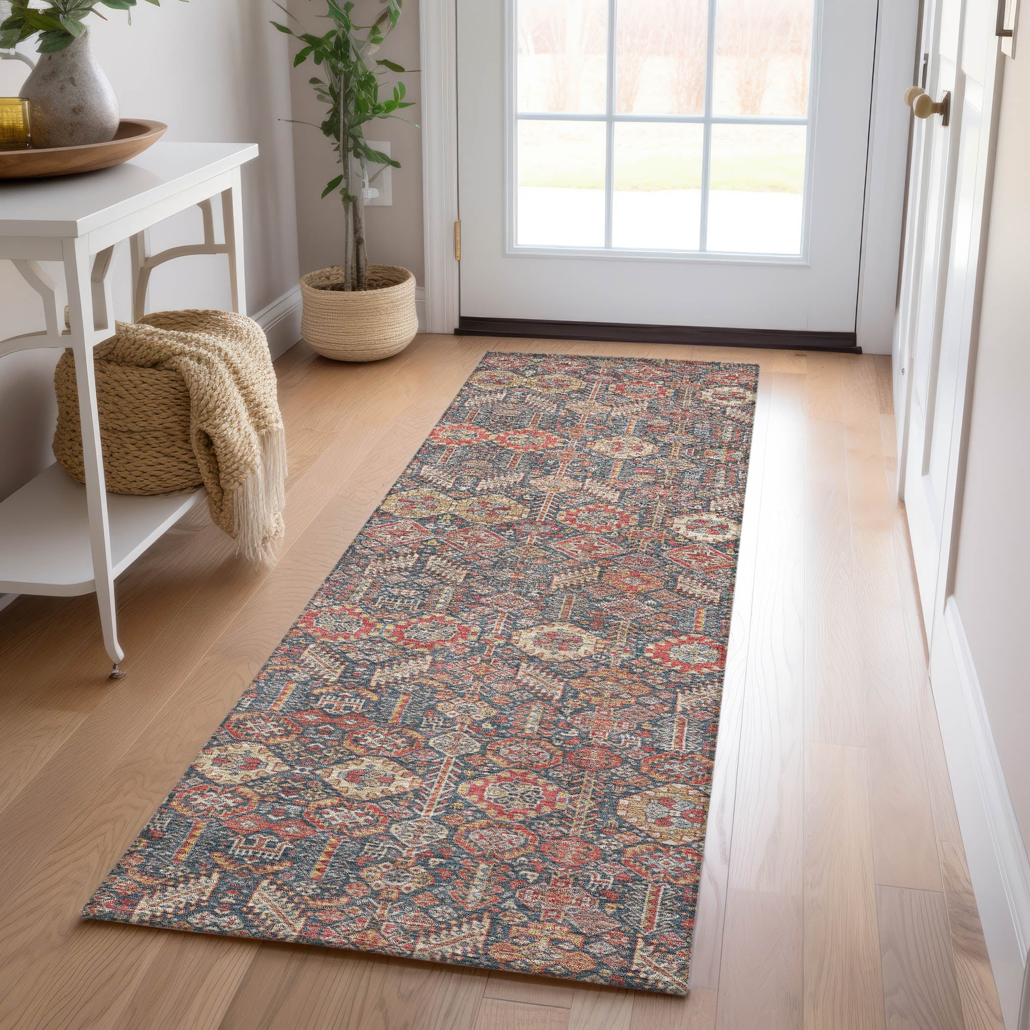 Addison Rugs Chantille Indoor/Outdoor Transitional Bohemian Red ...
