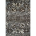 thumbnail image 1 of Dalyn Gala Area Rugs - GA10 Transitional Casual Steel Diamonds Faded Vines Distressed Rug, 1 of 2