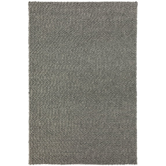 Dalyn Gorbea Shag Area Rug GR1 Gr1 Pewter Pewter Casual Fluffy 2' 3" x 7' 6" Rectangle