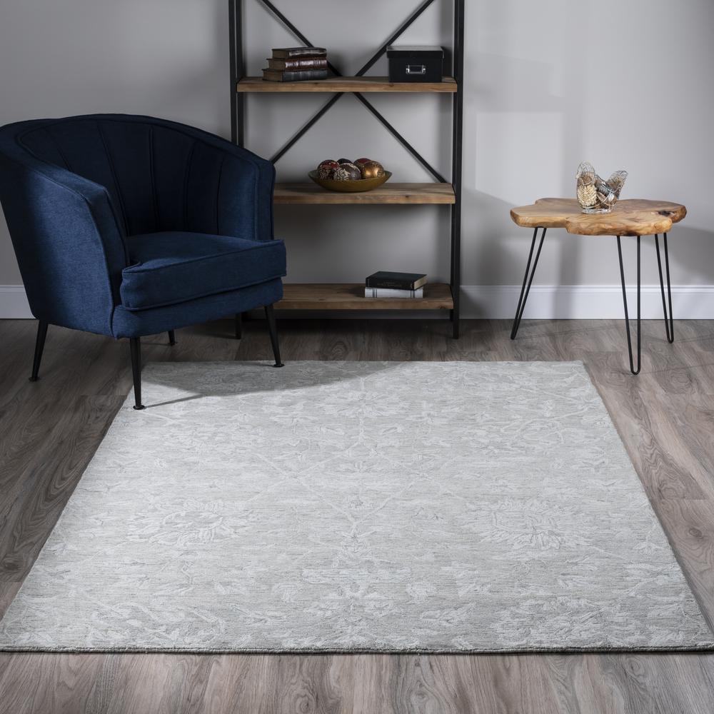 Dalyn Rug Company & Addison Rugs Harlow 32 Grey 5'X7'6