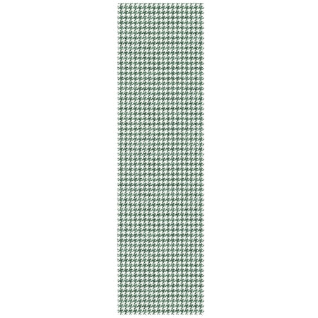 Dalyn Hinton Area Rug HN1-Green HN1GE2X10 Green, 2'3" x 10'