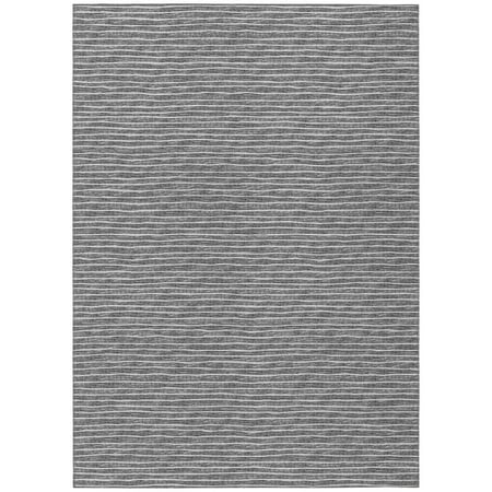 Indoor/Outdoor Laidley LA1 Grey Washable 3' x 5' Rug