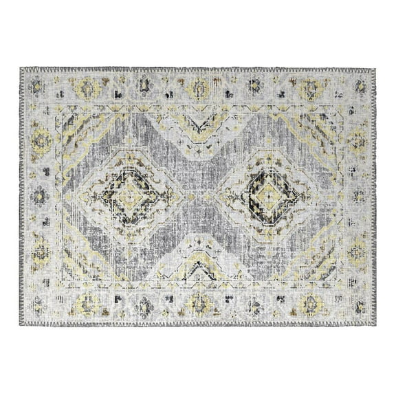 Dalyn Rug Company & Addison Rugs Indoor/Outdoor Marbella MB1 Grey Washable 1'8" x 2'6" Rug