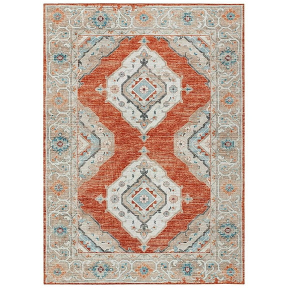 Dalyn Rug Company & Addison Rugs Indoor/Outdoor Marbella MB1 Spice Washable 3' x 5' Rug