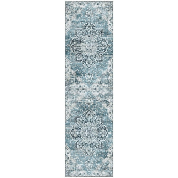 Dalyn Marbella Area Rug MB3 Mb3 Denim Denim 2' 3" x 7' 6" Rectangle