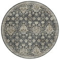 thumbnail image 1 of Dalyn Rug Company & Addison Rugs Indoor/Outdoor Marbella MB4 Charcoal Washable 8' x 8' Round Rug, 1 of 7