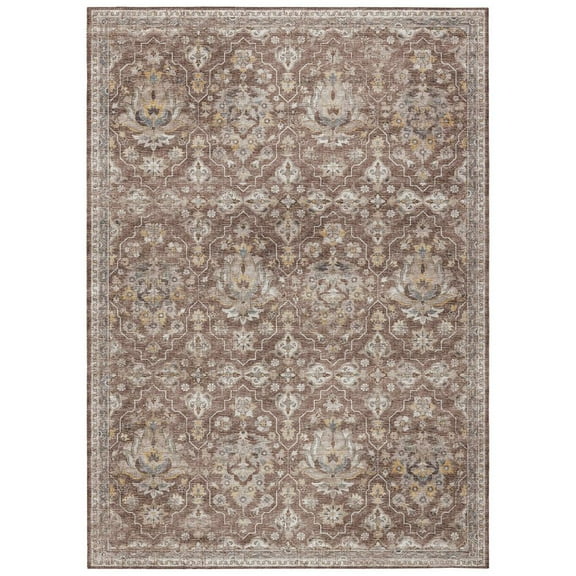 Dalyn Rug Company & Addison Rugs Indoor/Outdoor Marbella MB4 Mocha Washable 5' x 7'6" Rug
