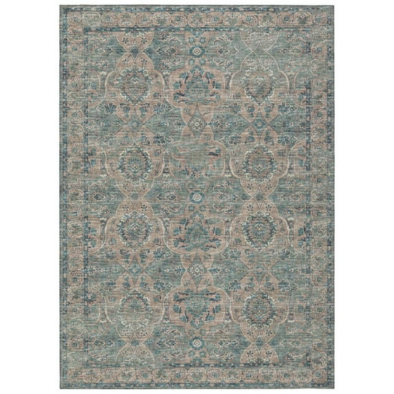 Dalyn Marbella Area Rug MB5 Mb5 Mineral Blue Mineral Blue 8' x 10' Rectangle