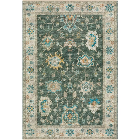 Indoor/Outdoor Marbella MB6 Ivory Washable 9 x 12 Rug