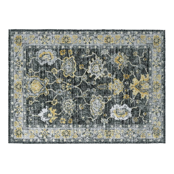 Dalyn Rug Company & Addison Rugs Indoor/Outdoor Marbella MB6 Midnight Washable 1'8" x 2'6" Rug