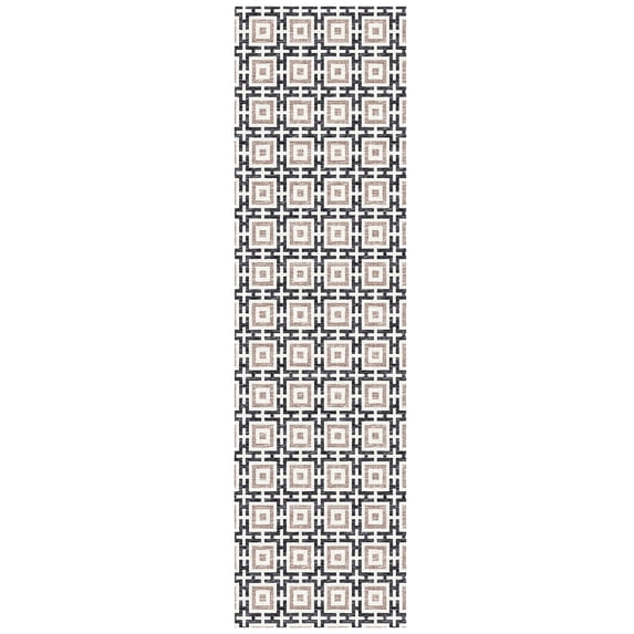 Dalyn Marlo Area Rug MO1-Black MO1BK2X10 Black, 2'3" x 10'
