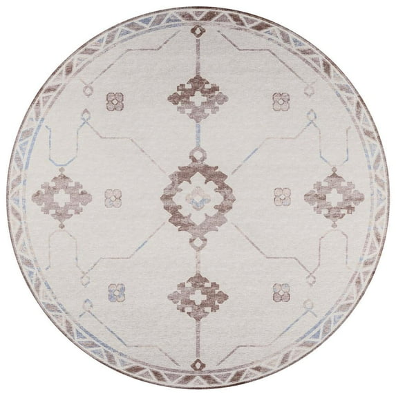 Dalyn Sedona Area Rug SN16-Parchment SN16PC6RO Parchment, 6' x 6'